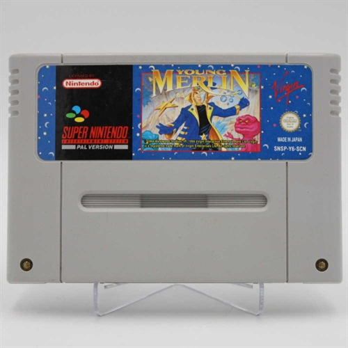 Young Merlin - SNES - Cartridge - (SCN) (B Grade) (Genbrug)